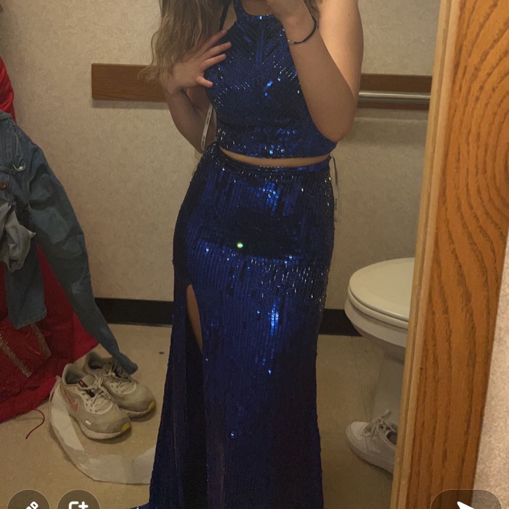 Sherri hill dress size 0 - Picture 2 of 5
